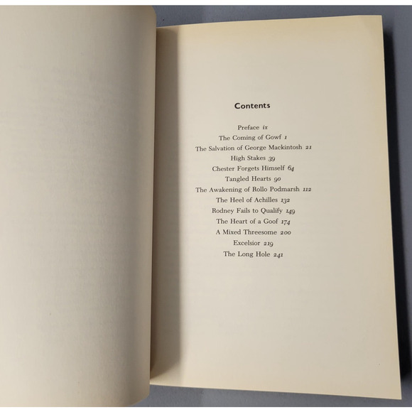 Vintage Fore! The Best of Wodehouse on Golf P.G. Wodehouse Paperback Mariner - Picture 4 of 16